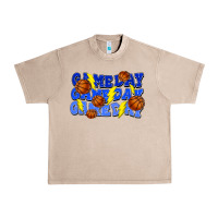 French Oak Game day game day game day lightning bolt Urban Heavy Tee - HowdyJamesFarm