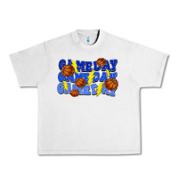 Lunar Rock Game day game day game day lightning bolt Urban Heavy Tee - HowdyJamesFarm