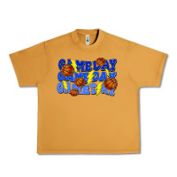 Peanut Butter Game day game day game day lightning bolt Urban Heavy Tee - HowdyJamesFarm