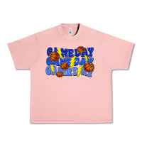 Salmon Game day game day game day lightning bolt Urban Heavy Tee - HowdyJamesFarm