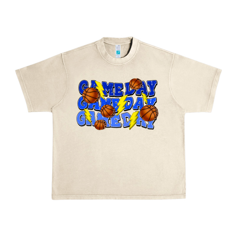 Game Day Game Day Game Day Lightning Bolt Urban Heavy Tee by HowdyJamesFarm | Teevron