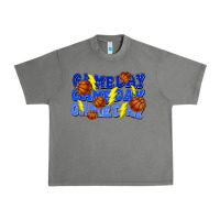 Tornado Game day game day game day lightning bolt Urban Heavy Tee - HowdyJamesFarm