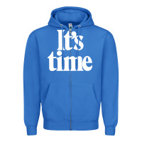 True Royal its time Zipper Hoodie - minhPixels