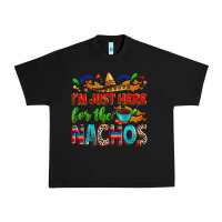 Black I'm just here for the nachos Urban Heavy Tee - RanaPortraitStore
