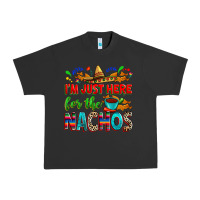 Pigment Black I'm just here for the nachos Urban Heavy Tee - RanaPortraitStore