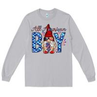 Moon Dust All American boy with gnome Long Sleeve Tee - HowdyJamesFarm