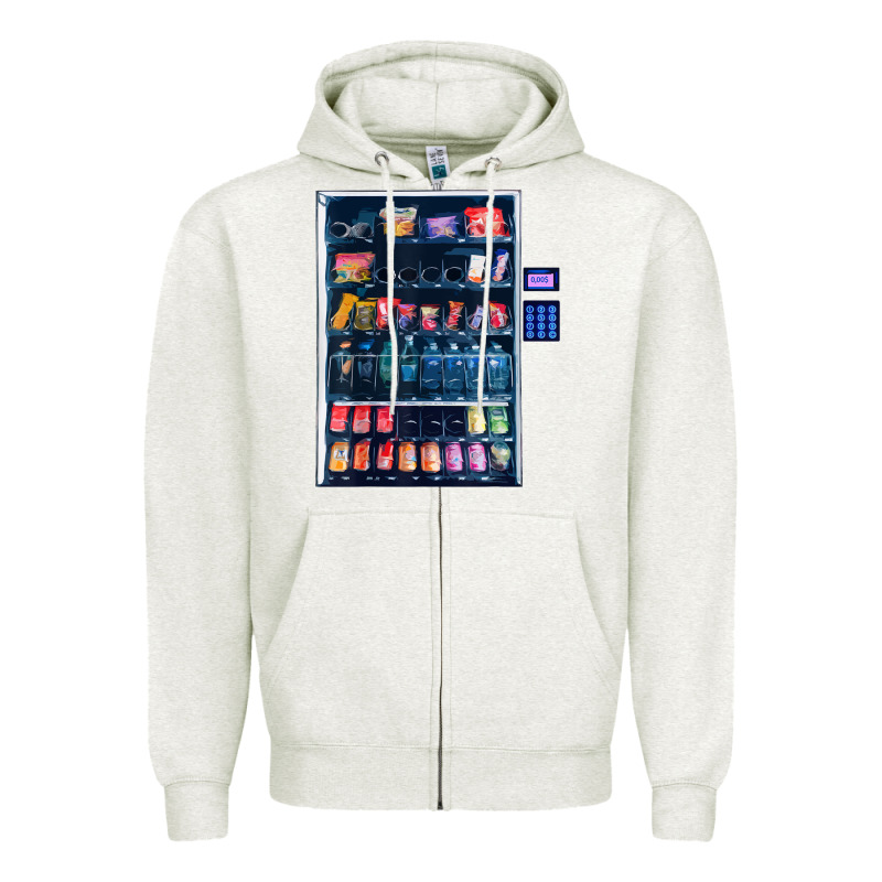 Funny Costumes For Halloween Vending Machine Silvester Zipper Hoodie by minhPixels | Teevron
