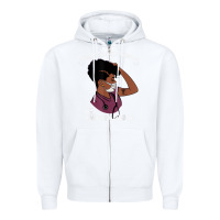 White Registered Nurse Gift Phenomenal Black Nurse Nursing Student Zipper Hoodie - minhPixels