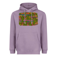 Lavender cinco de mayo sunflower and cactus background Heavyweight Hoodie - Artiststas