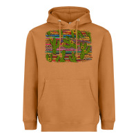 Meerkat cinco de mayo sunflower and cactus background Heavyweight Hoodie - Artiststas