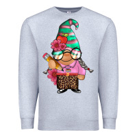 Heather Grey teacher gnome Premium Sweatshirt - Artiststas