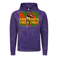 Cloud Purple juneteenth vibes only Vintage Hoodie - CowGirlArtShop