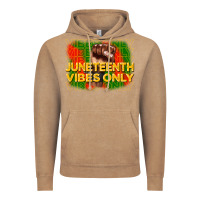 Vintage Coffee juneteenth vibes only Vintage Hoodie - CowGirlArtShop