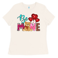 Bone valentine's day be mine tedybear Ladies Tee - RanaPortraitStore