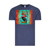 Vintage Denim for the love of the game ice hockey Vintage Tee - Jasminsmagicworld