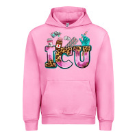 Fuchsia Pink icu Urban Hoodie - AdoDesignShop