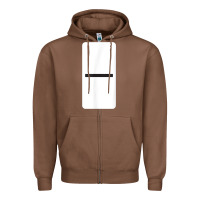 Chestnut Double Blank Dominoes Halloween Costume Domino Game Zipper Hoodie - minhPixels