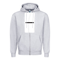 Heather Grey Double Blank Dominoes Halloween Costume Domino Game Zipper Hoodie - minhPixels