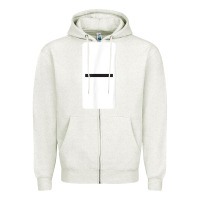 Oatmeal Heather Double Blank Dominoes Halloween Costume Domino Game Zipper Hoodie - minhPixels