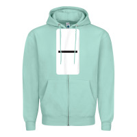 Seafoam Double Blank Dominoes Halloween Costume Domino Game Zipper Hoodie - minhPixels