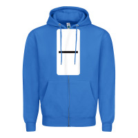 True Royal Double Blank Dominoes Halloween Costume Domino Game Zipper Hoodie - minhPixels