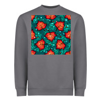 Storm fall leaves seamless pattern Heavyweight Sweatshirt - BundleAndBundleShop