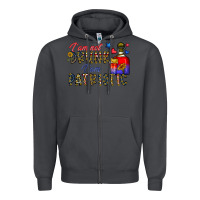 Smoke i'm drunk i'm patrıtoc Zipper Hoodie - CowhideDigitalArt