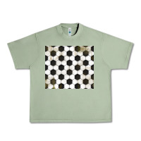 Oil Green distressed soccer pattern Urban Heavy Tee - TumblerDesignByShophia