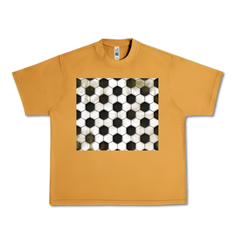 Distressed Soccer Pattern Urban Heavy Tee by TumblerDesignByShophia | Teevron