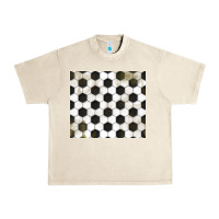 Sandshell distressed soccer pattern Urban Heavy Tee - TumblerDesignByShophia
