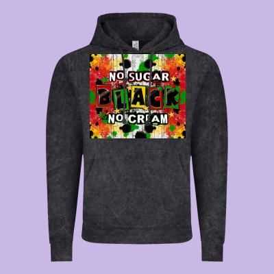 No Sugar No Cream Black Tumbler Vintage Hoodie Designed By Cowgirlartshop