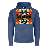 Vintage Denim no sugar no cream black tumbler Vintage Hoodie - CowGirlArtShop