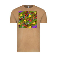 Vintage Camel Mardi Gras Crabs and lemons tumbler Vintage Tee - HowdyJamesFarm