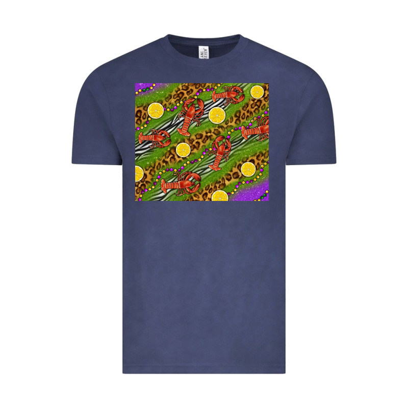 Mardi Gras Crabs And Lemons Tumbler Vintage Tee by HowdyJamesFarm | Teevron