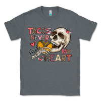 Charcoal Heather Tacos Never Broke My Heart Classic Tee - CowhideDigitalArt