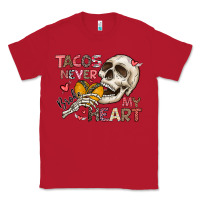 Red Tacos Never Broke My Heart Classic Tee - CowhideDigitalArt