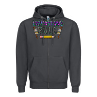 Smoke librarians rule Zipper Hoodie - CowhideDigitalArt