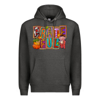 Charcoal Heather grateful thanksgiving Premium Hoodie - FaDigitalArtStudio