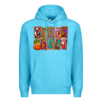 Ocean Blue grateful thanksgiving Premium Hoodie - FaDigitalArtStudio