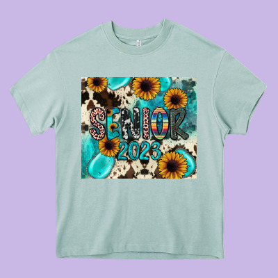Senior 2023 Heavy Core Tee Designed By Jahusdesignshop