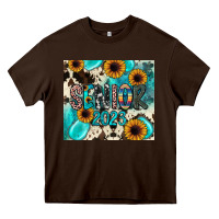 Chocolate Brown senior 2023 Heavy Core Tee - JahusDesignShop
