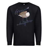 Black Canadian Goose Whisperer Shirt Funny Cute Bird Hunter Gift 2 Premium Sweatshirt - minhPixels