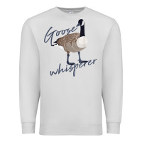 Dove Grey Canadian Goose Whisperer Shirt Funny Cute Bird Hunter Gift 2 Premium Sweatshirt - minhPixels