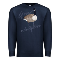 Navy Canadian Goose Whisperer Shirt Funny Cute Bird Hunter Gift 2 Premium Sweatshirt - minhPixels