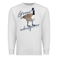 Oatmeal Heather Canadian Goose Whisperer Shirt Funny Cute Bird Hunter Gift 2 Premium Sweatshirt - minhPixels