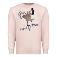 Pale Pink Canadian Goose Whisperer Shirt Funny Cute Bird Hunter Gift 2 Premium Sweatshirt - minhPixels