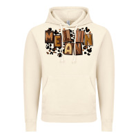 Vintage Artic melanin with leopard Vintage Hoodie - CowGirlArtShop