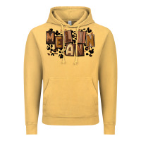 Vintage Mustard melanin with leopard Vintage Hoodie - CowGirlArtShop