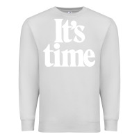 Dove Grey its time Premium Sweatshirt - minhPixels