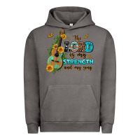 Pigment Tornado the lord is my strength and my song guitar with su Urban Hoodie - AdoDesignShop